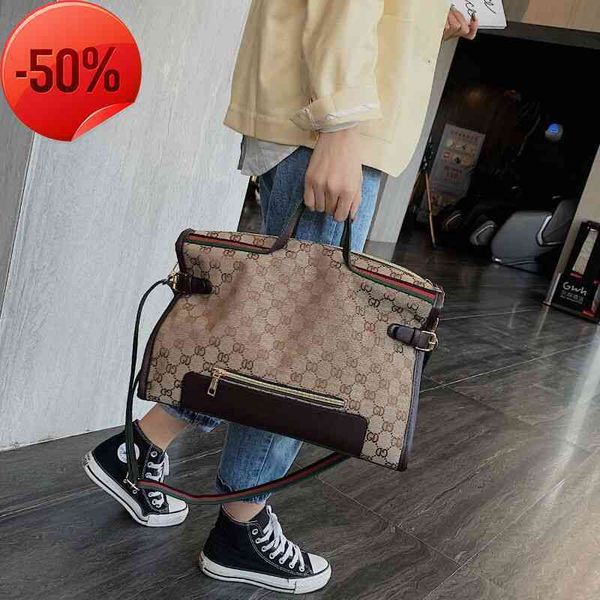

factory clearance specials 50% off designer evening bags 2022 wholale new canvas women's shoulder fashion portable tote large