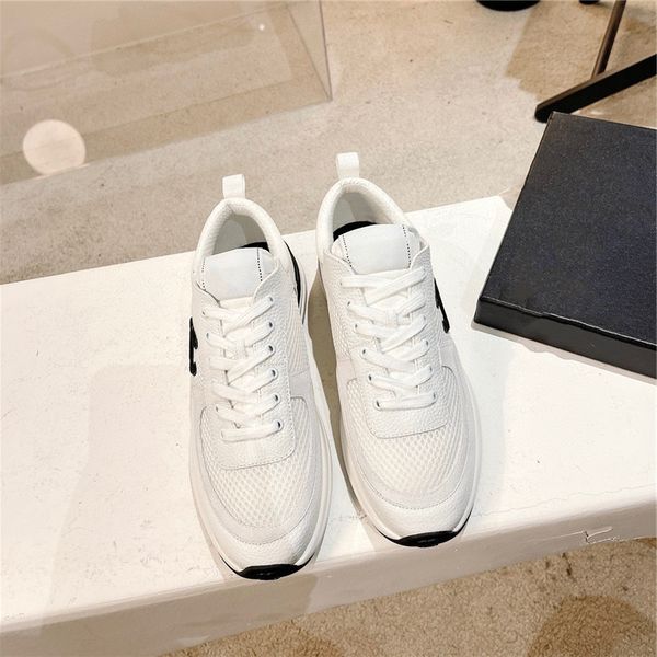 

breathable mesh sneakers colorblock round toe low classic walking shoes, Black