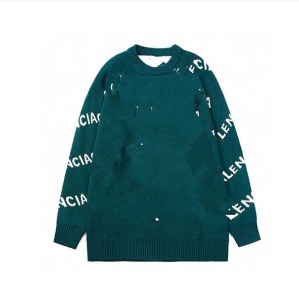 

designer sweater men women senior classic leisure multicolor autumn winter keep warm men woman sweaters long sleeves pullover pul swea ters, White;black
