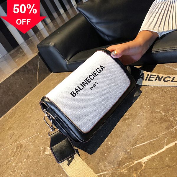 

designer evening bag new shoulder mini hand summer small women's fashion version msenger wide strap simple one