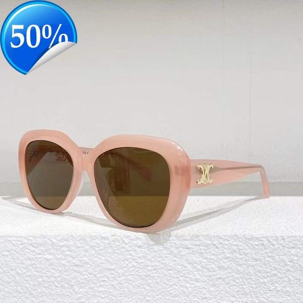 

men's sunglasses designer women's the new triumphal arch net is popular with the same art sunglass. versatile trend sunglass cl402, White;black