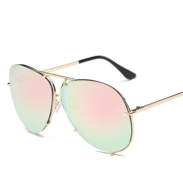 

sunglasses ocean fashion retro glasses men and women couples europe and america large frame personality universal toad mirror designer luxur, White;black