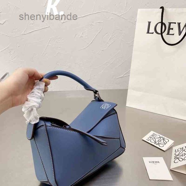 

bags bagbrand loews handbag shoulder designer women 2022 puzzless cowhide leather color geometric puzzles portable messenger one capacity nl