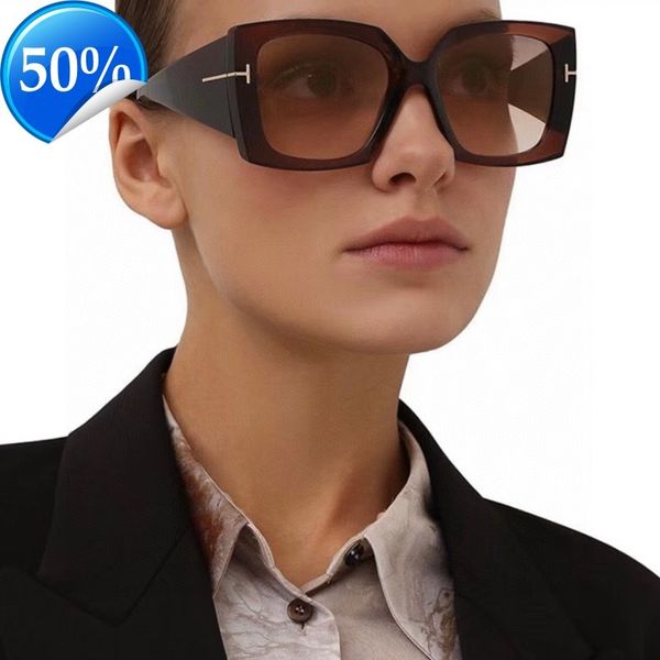 

men's sunglasses designer women's new polarizer women's personality t fashion sunglass ins net red candy, White;black