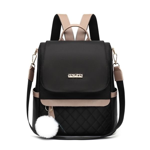 

school bags fashion antitheft women travel backpack mochila solid color shopping bag teenagers mujer bookbag bolsas femenina 220921