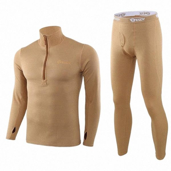 

men's thermal underwear hkyx outdoor fleece sportswear v9q9#, Black;white