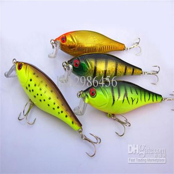 

whole fishing lure popper crankbaits bass hooks 13 5g 9 5cm 321e