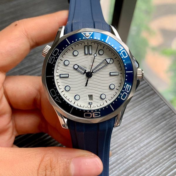 

luxury watch roles 2022 aaa watch ceramic bezel luxury business brand watch sea 007 master james bond men's watches 4suh, Slivery;golden