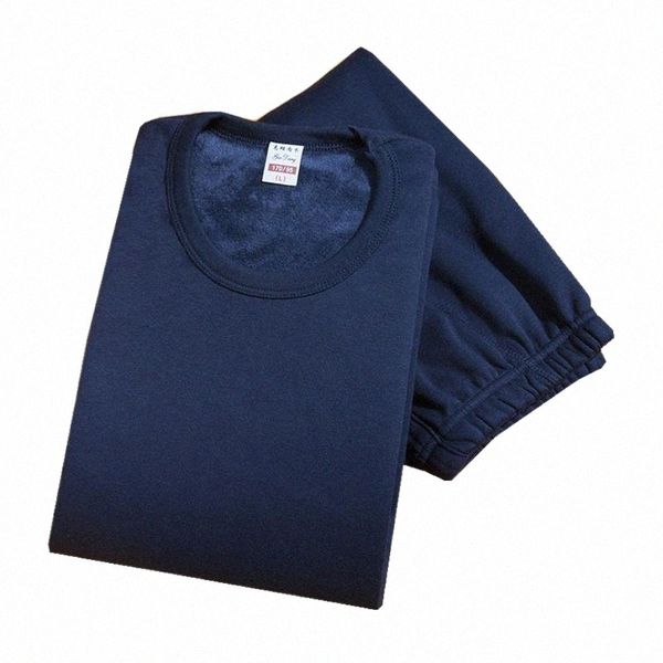 

men's thermal underwear sets for men winter thermo long johns clothes thick clothing solid fashion j8tm#, Black;white