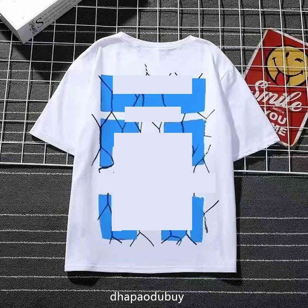 

designer summer offs luxury t shirts loose men's religious dissolve watercolor oil painting short sleeve casual t-shirt back, White;black