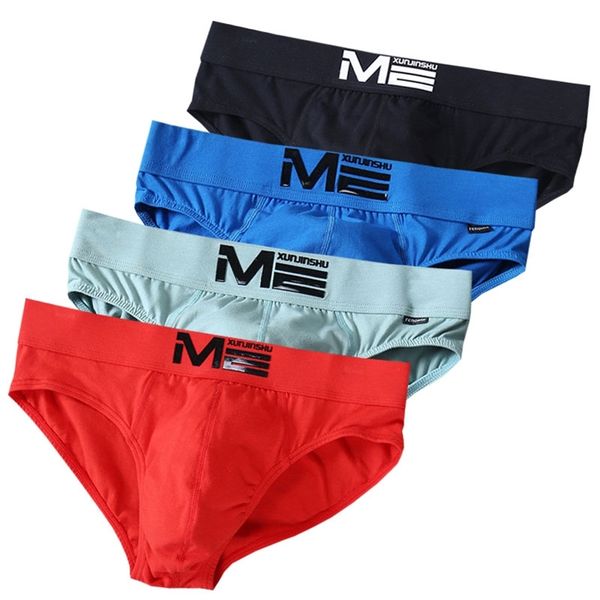 

underpants 4pcskit male underwear cotton tanga men briefs jockstrap underpants slips gay 3d embossed pouch panties for man bikini 220921, Black;white
