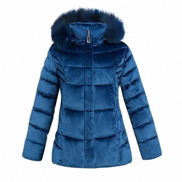 

women's down & parkas parka women velvet mother's jacket winter padded for middle-aged and elderly 816 l9j2#, Black