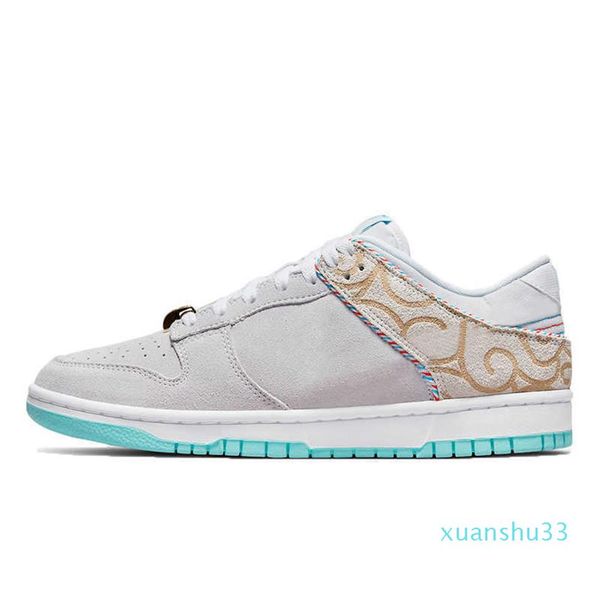 

luxurys designers sb casual sports shoes animal dunks paisley unc blue raspberry women men trainers union low bart simpson green barber265e, Black