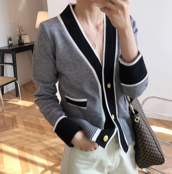 

women's sweaters v neck button red christmas tree cardigan sweater knitted loose oversized jumper jacket coat, White;black