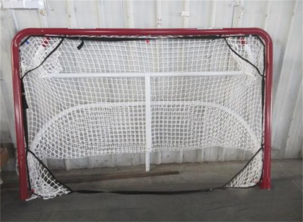 

other sporting goods hockey goal frame and corner net factory outlet no middle price difference