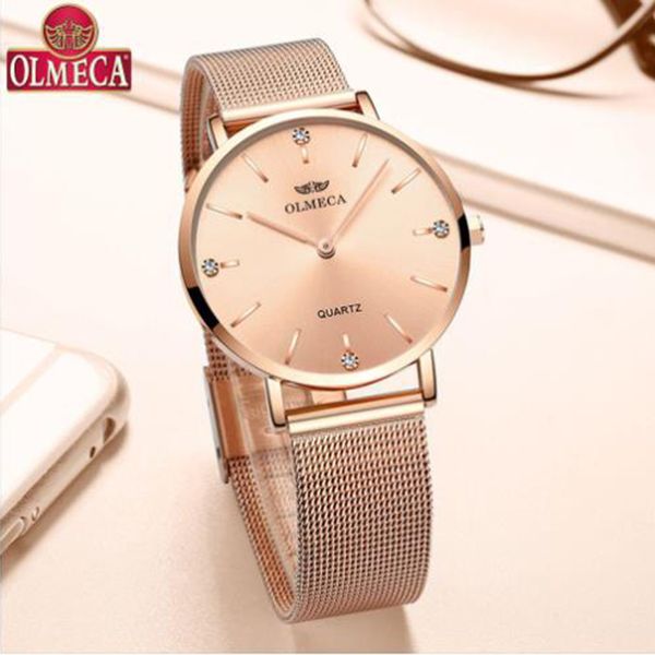 

business elegant fashion ms.'s brand retro waterproof watch, Slivery;golden