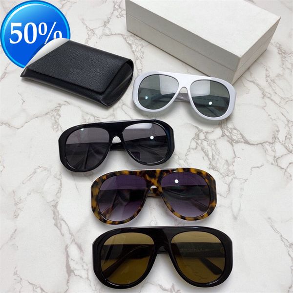 

men's sunglasses designer women's 21 new cl arc de triomphe toad sunglass ins net red same sunglass 4s208, White;black