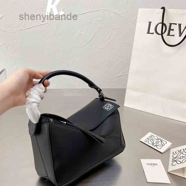 

shoulder bag women handbagbrand loews designer bags 2022 puzzless cowhide leather color geometric puzzles portable messenger one capacity qj