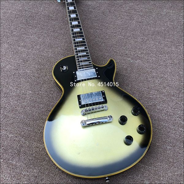 

factory direct 6-string electric guitar peach blossom core body rose wood fingerboard special postage