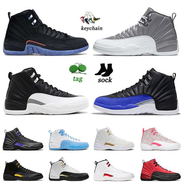 

og jumpman 12 12s xii basketball shoes stealth hyper royal blue black taxi dark concord indigo easter twist j12s men women sports trainers s