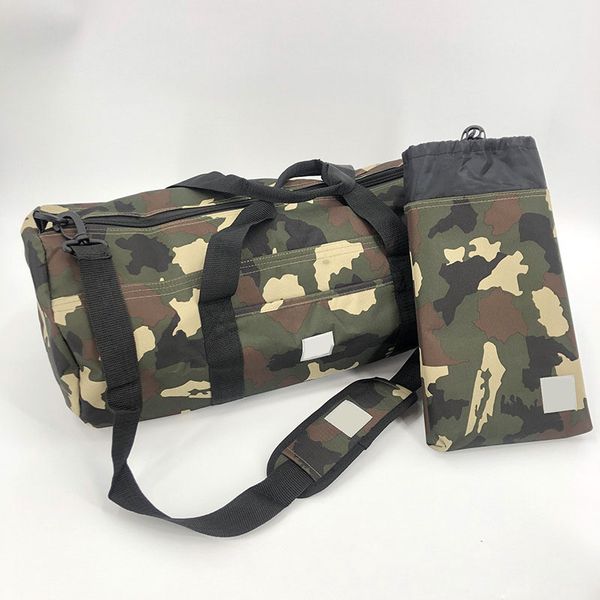 

fashion designer duffel bags outdoor travel large capacity shoulder bag nylon canvas waterproof fitness crossbody handbag