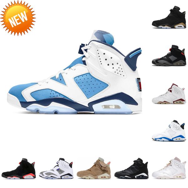 

new 2022 basketball shoes 6 6s dmp black cat infrared hare 23 maroon alligator germain pink british unc tinker green olive jumpman sport