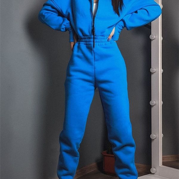 

women's jumpsuits rompers solid sporty jumpsuit women playsuit sportswear female long sleeve zipper hoodies autumn winter casual overal, Black;white