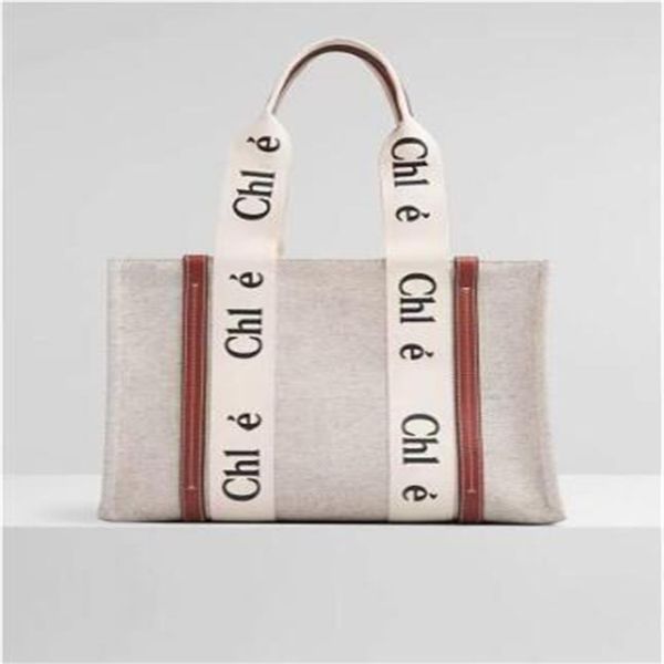 

new female open pocket shoulder bag fashion letter print stripe large capacity tote canvas japanese casual handbag254q