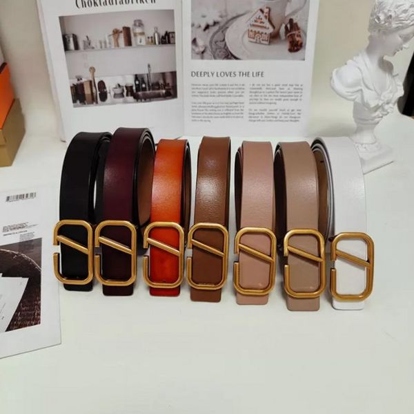 

classic solid color monogram belts for men and women luxury belts vintage pin buckle belts, Black;brown