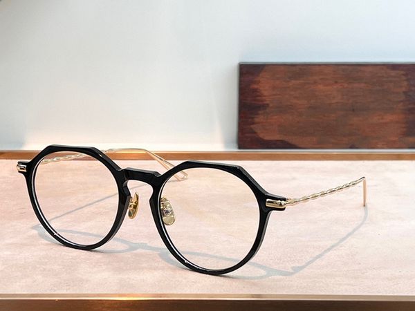

optical eyeglasses for men women retro wy 2204 style anti-blue light lens plate titanium frame with box, White;black