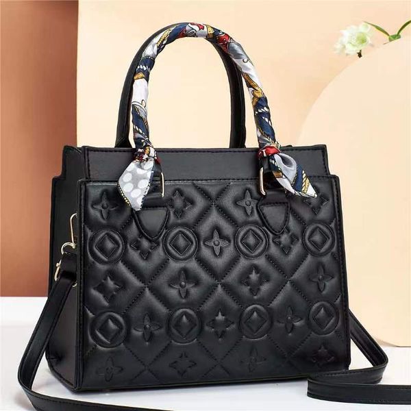 

large-capacity printed handbag fashion tote bags messenger bag all-match one-shoulder women's bag