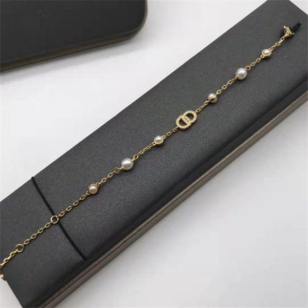 

charm design jewel ornament charm earring in pearl clavicle chain necklace brass bracelet earrings 925 silver needle earrings for women, Golden