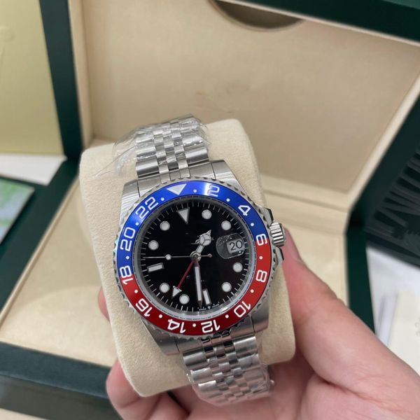 

watch high 3a quality sapphire glass water resistant 904l luxury business stainless steel luminous mechanical men's watch, Slivery;brown