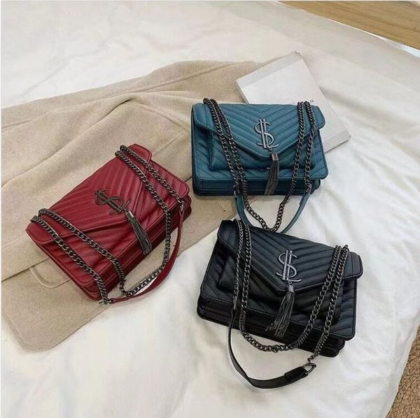 

ladies' new high-quality fashion diagonal rhombic chain bag shoulder bag large capacity small square bag fashion small fragrance brand