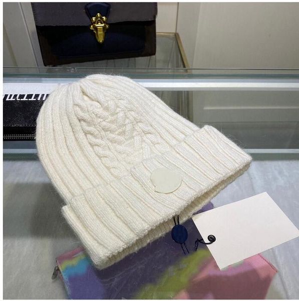 

designer skull caps fashion stippled knitted beanie cap good texture cool hat for man woman 9 colors high-quality, Blue;gray