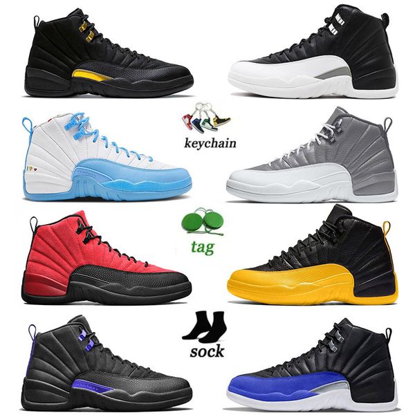 

high jumpman 12 12s xii mens basketball shoes utility playoff university gold stealth hyper royal dark concord indigo womens og trainers sne
