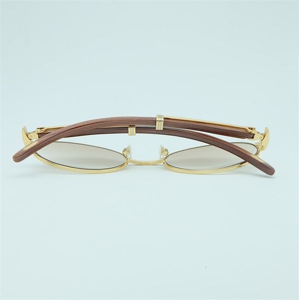 

sunglasses retro two color wood oval brand premium men sunglass signature metal sun glasses women vocation accessories for driving, White;black