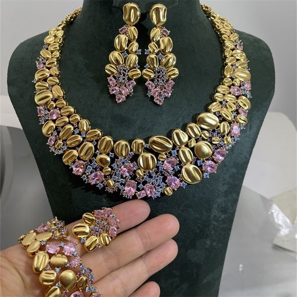 

other jewelry sets jankelly trendy fashion4 pcs luxury waterdrop indian jewelry sets for women wedding party indian dubai bridal jewelry set, Silver