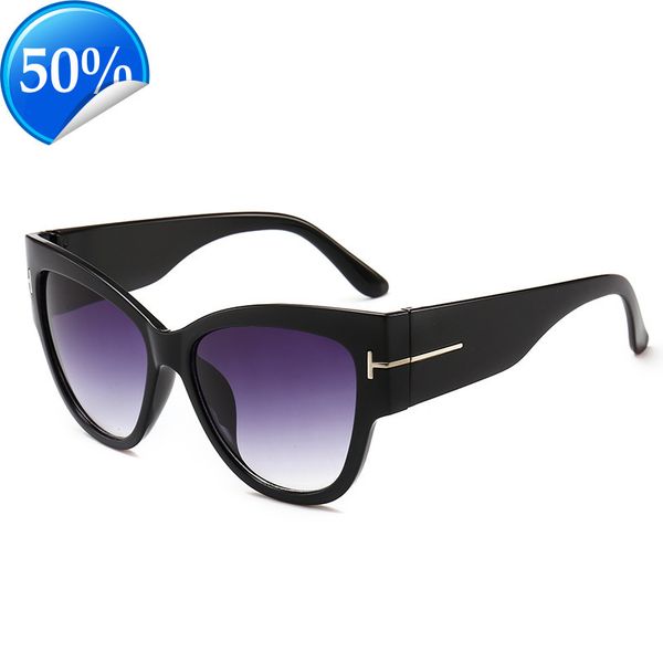 

men's sunglasses designer women's fashion sunglass t-shaped large frame sunglass 9778, White;black