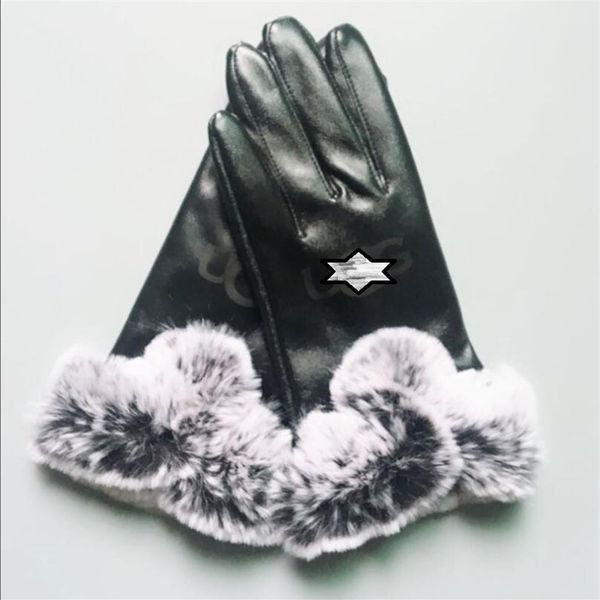 

genuine lambskin bow gloves touch screen grey high grade sheepskin lady246m, Blue;gray