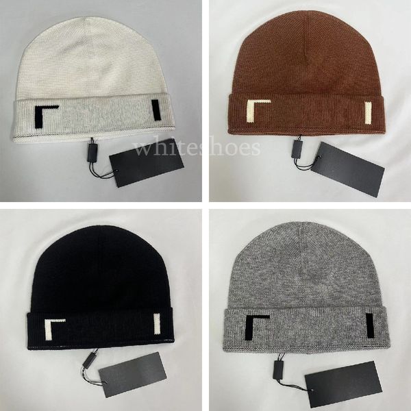 

winter warm windproof beanie men women letter jacquard beanies solid color breathable hat casual style cap, Blue;gray