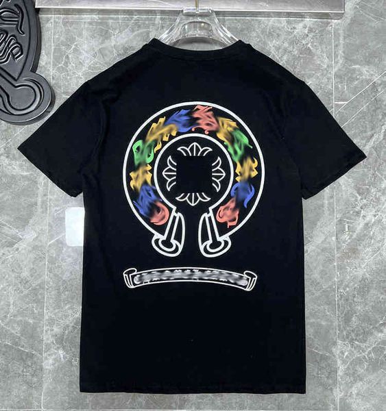 

men's t shirts new ch chrome classics mens t shirts brand neck short sleeves tees t-shirts sweater casual horseshoe pm6, White;black