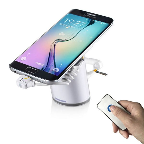 

mobile phone security burglar alarm anti theft device stand holder for store retail