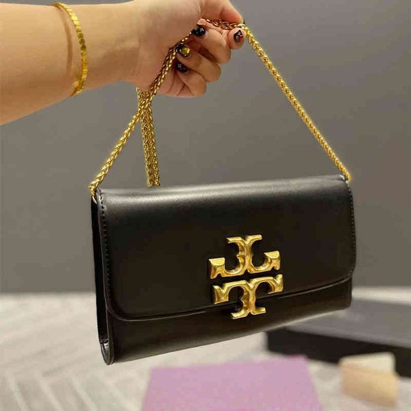 

bags womens tb designer classic high-grade chain red crossbody black large crowd exclusive fashion leather high grade exquisite luxury ladys