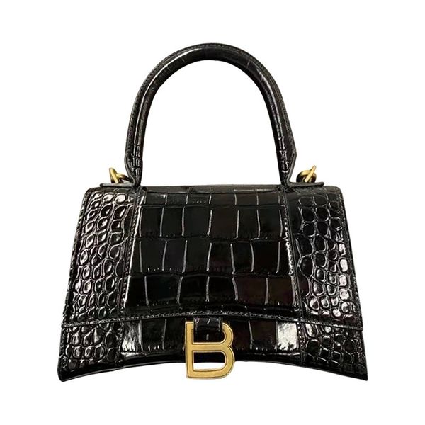

designer balencaigass handbags hourglas french minority 2021 new fashion high sense versatile womens single shoulder messenger hand