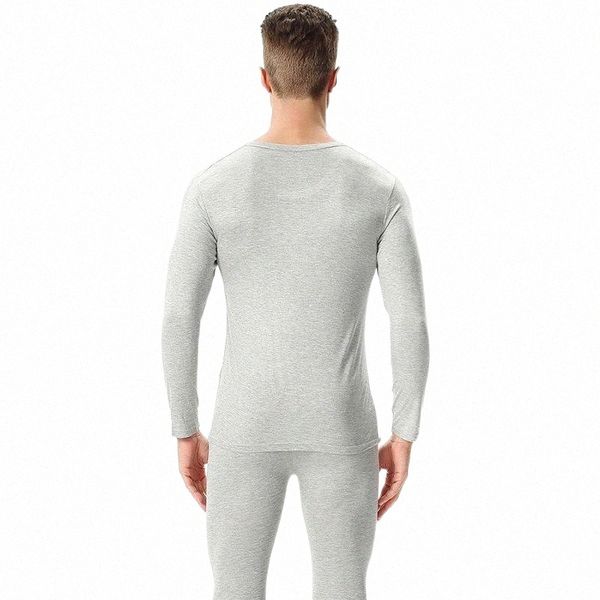 

men's thermal underwear 8xl 9xl plus size long johns modal cotton suit elastic slim warm clothes autumn winter thermo g4xf#, Black;white