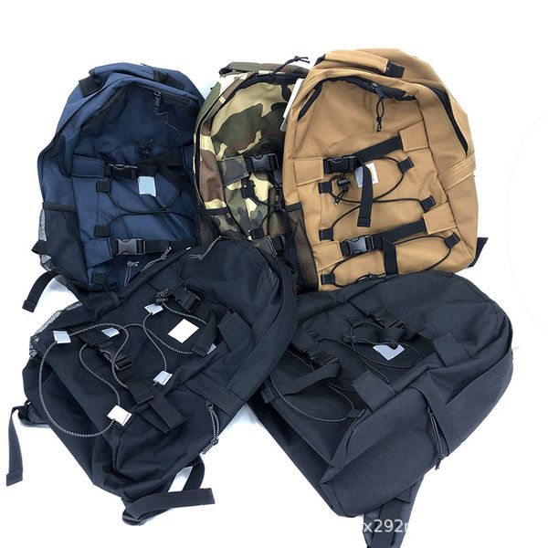 

men's fashion designer backpack skateboard canvas nylon outdoor travel sports adventure large capacity backpack