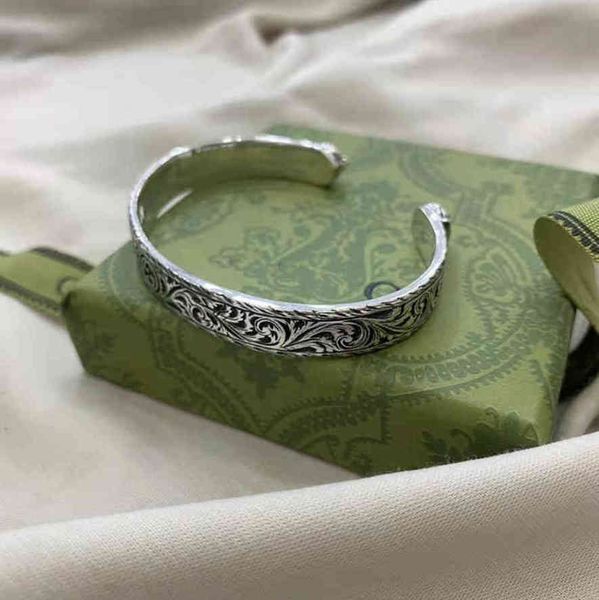 

bangle new 925 silver old three-dimensional tiger head bracelet for lovers exclusive design jewel exclusive salep50s, Black