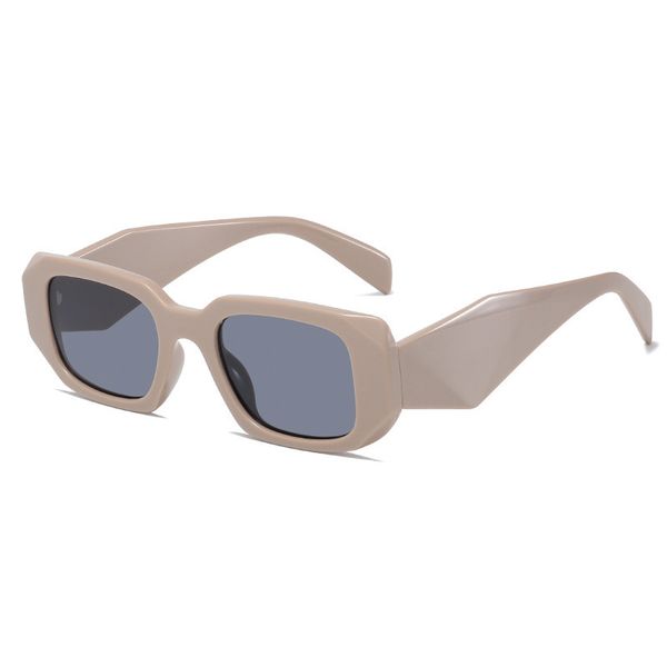 

sunglasses european and american cross-border polygonal multi-section irregular small square fashion personality classic retro casual style, White;black