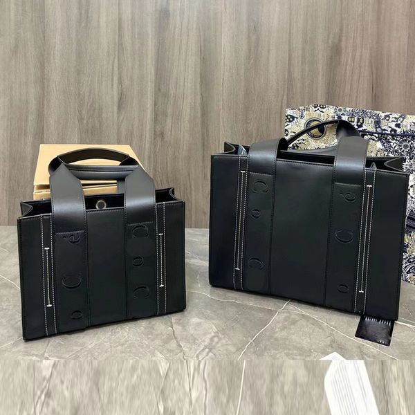 

shopping totes shoulder bags women handbag purses genuine leather large capacity plain handbags purse removable strap crossbody casual squar